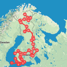 Itinerario en Finlandia