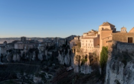 Cuenca hit by the first light